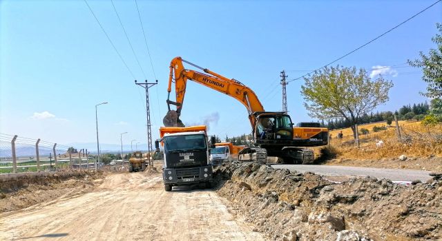 Türkoğlu’nun Yeni Bulvarı Tamamlanıyor