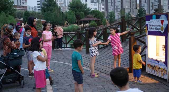 Çocukların Hafta Sonu Renklendi