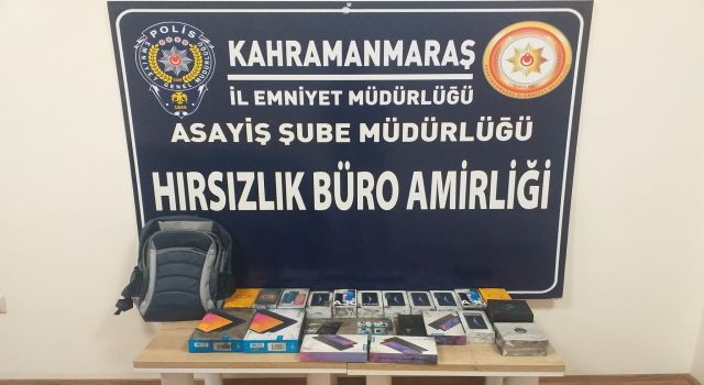 Kahramanmaraş'ta hırsızlık yaptığı iddia edilen iki kişi Gaziantep'te yakalandı