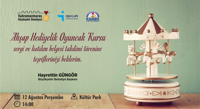 Oyuncak Ustaları Sertifikalarını Alıyor