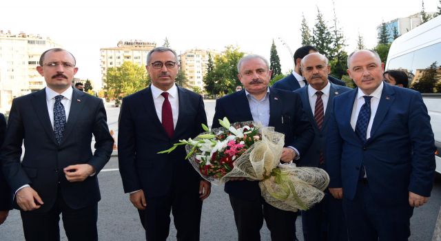 TBMM Başkanı ve Ticaret Bakanı’ndan Başkan Güngör’e Ziyaret