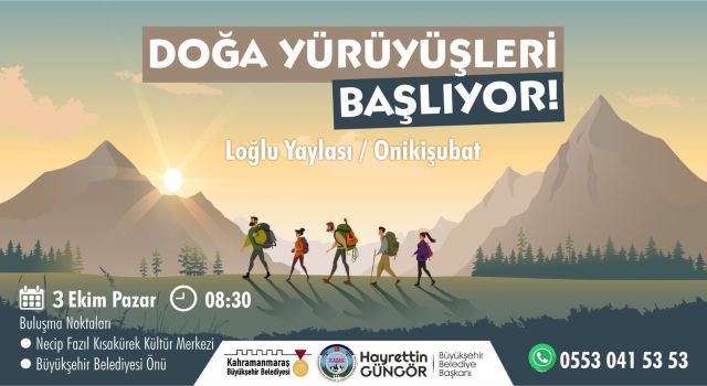 Doğa Yürüyüşleri’nde Yeni Rota Loğlu Yaylası!