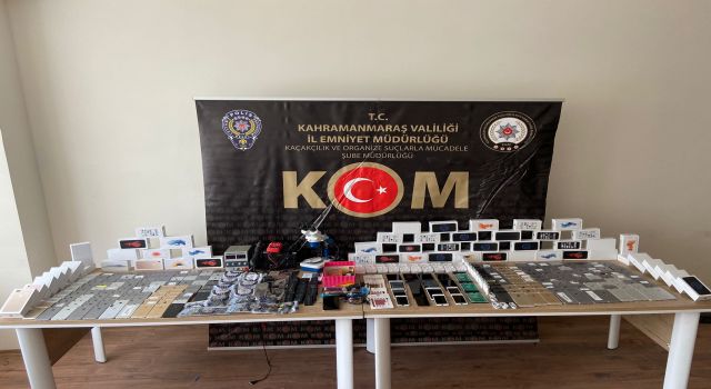 Kahramanmaraş'ta Kaçakçılık Operasyonları