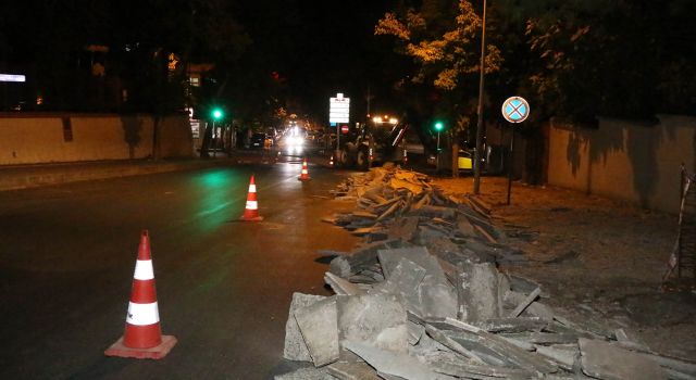 Kışla Caddesi’nin Yaya Yolu Sorunu Çözülüyor