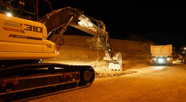 Ağcalı’da Çalışmalar Gece Gündüz Sürüyor