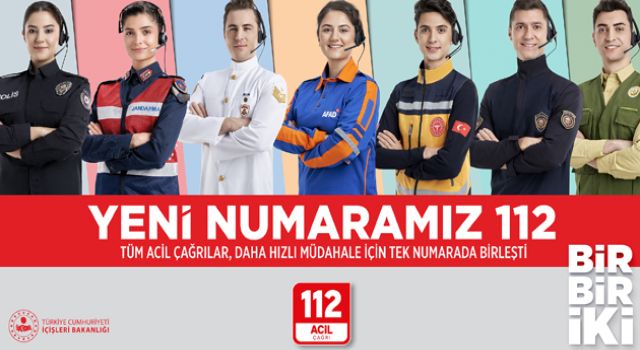 Acil Çağrılarda Tek Numara: 112