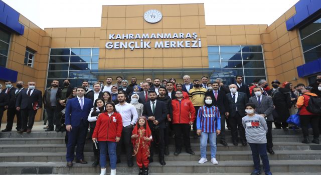 Gençlik ve Spor Bakanı kasapoğlu Kahramanmaraş'ta