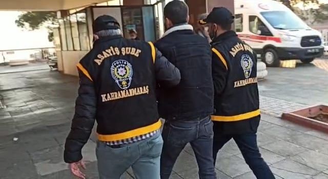 Kahramanmaraş'ta 23 yıl 8 ay hapis cezasıyla aranan hükümlü yakalandı