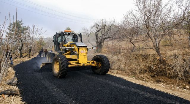 SARIKAYA MAHALLESİNDE ASFALT ÇALIŞMASI