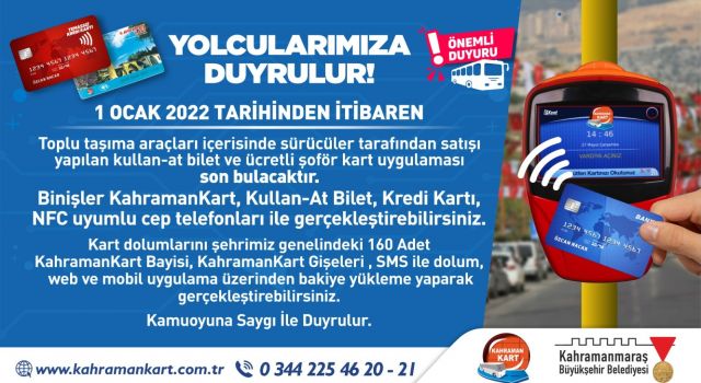 Yolculara Önemli Duyuru!