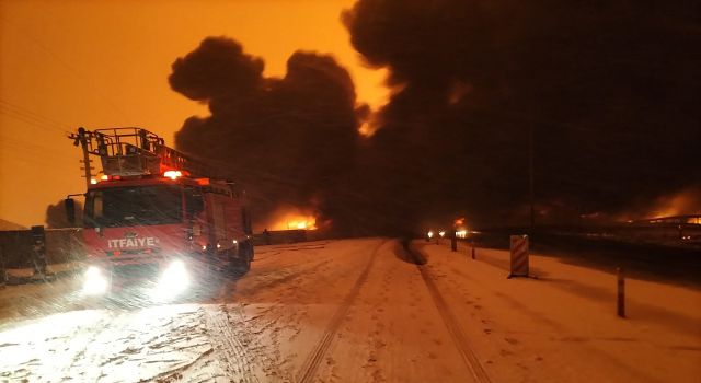 BOTAŞ Yangınına Büyükşehir’den Hızlı Müdahale