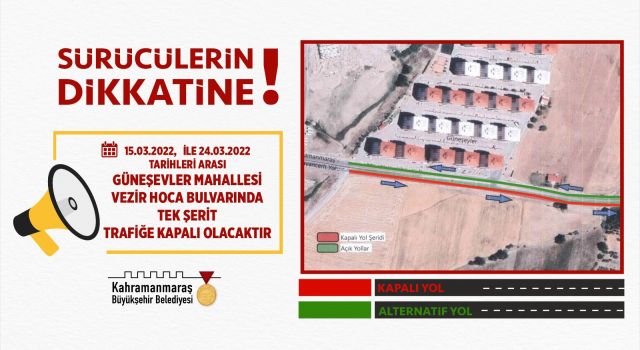 Büyükşehir’den Sürücülere Uyarı