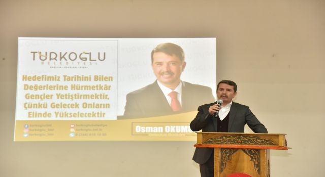 Kurtuluş Savaşında Türkoğlu 'Benim İlçem, Benim Tarihim,” Adlı Konferans İlçede Büyük İlgi Gördü