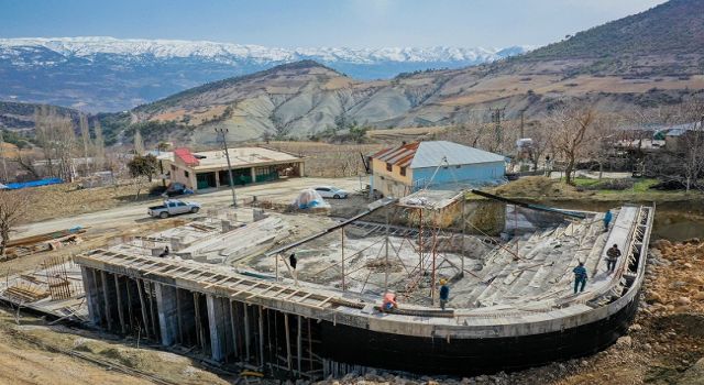 BOYALI GÜREŞ SAHASI YENİLENİYOR