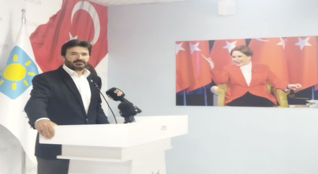 İYİ Parti Türkoğlu İlçe Başkanı Hasan Kızıldağ'dan Basın Açıklaması