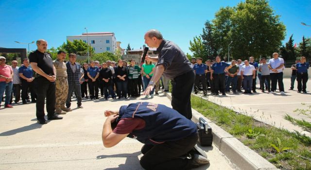 DEPREM ANI VE DEPREM SONRASI TAHLİYE TATBİKATI