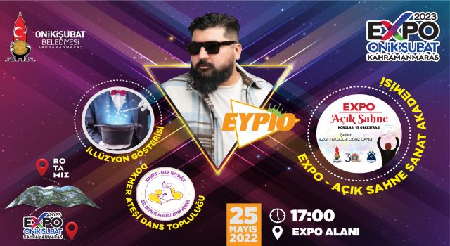 EXPO 2023 Sloganıyla İlk Konser Eypio’dan