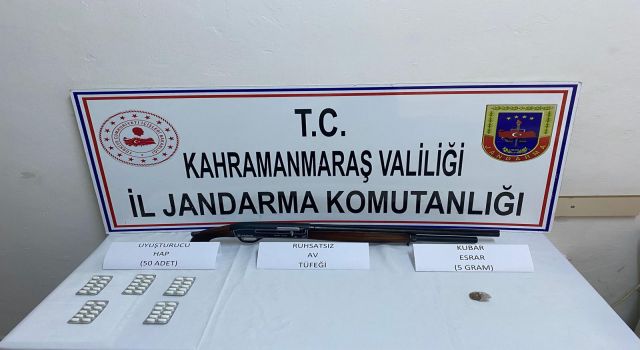 Türkoğlu’nda Uyuşturucu Operasyonu