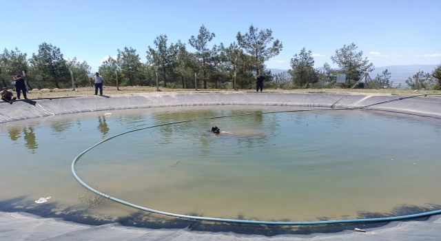 Yüzmek İçin Girdiği Su Göletinde Boğuldu