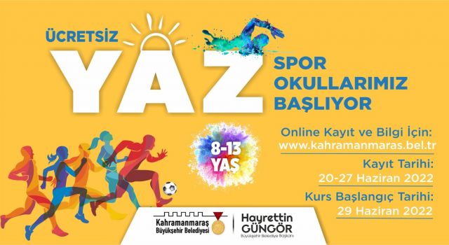 Büyükşehir Yaz Spor Okulları Kayıtları Başladı 