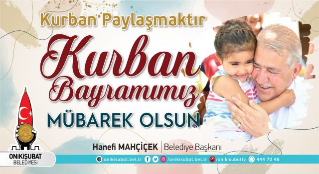 Başkan Mahçiçek; Kurban Paylaşmaktır