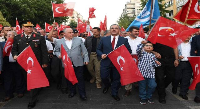 Kahramanmaraş’ta 15 Temmuz Coşkusu