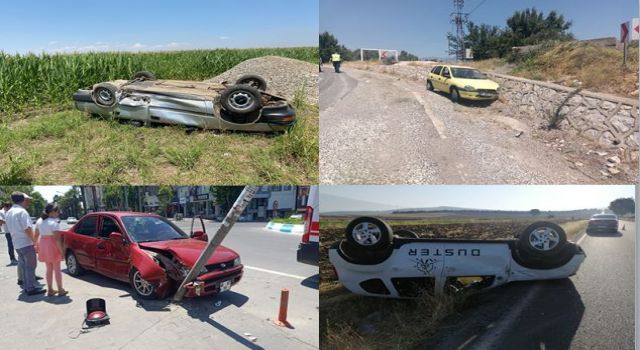 Kahramanmaraş’ta 2 Günlük Trafik kazası Blançosu