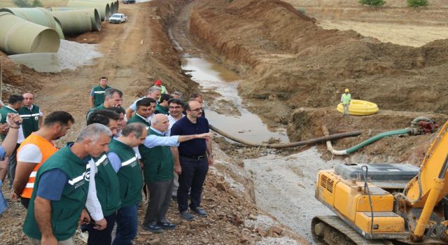 DSİ GENEL MÜDÜR AKCA, KAHRAMANMARAŞ’TA İNCELEMELERDE BULUNDU