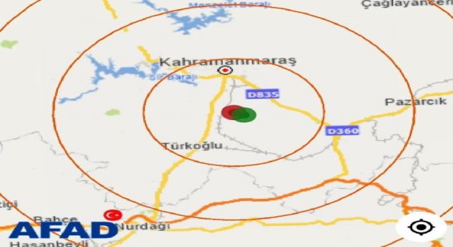 Gece 3.8 Şiddetinde Deprem