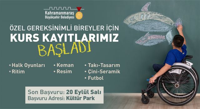 Büyükşehir’in ‘Özel’ Kurslarında Kayıtlar Başladı