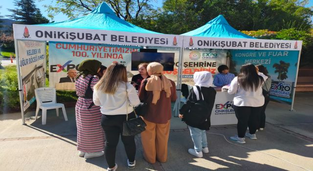 Onikişubat Belediyesi’nden KSÜ’lü Öğrencilere EXPO 2023 ve Dondurmalı Karşılama