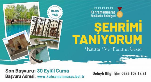 Şehrimi Tanıyorum’un Başvuru Süresi Uzatıldı