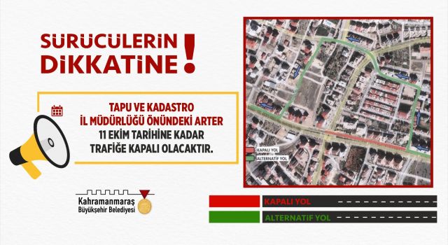 Sürücülerin Dikkatine!