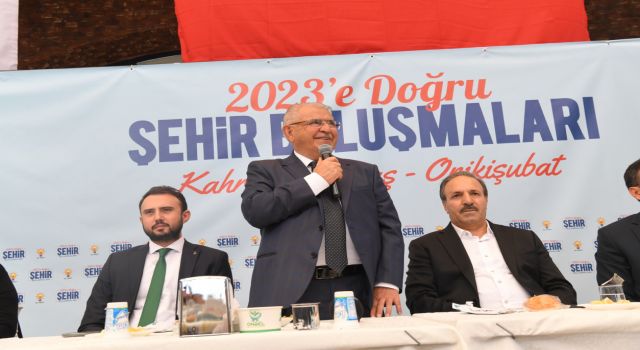 TBMM İdare Amiri ve Şanlıurfa Milletvekili Dr. Halil Özcan Kahramanmaraş'ta