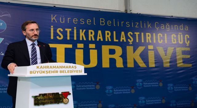 İletişim Başkanı Altun: “Türkiye Mazlum Coğrafyalara Umut Oluyor”