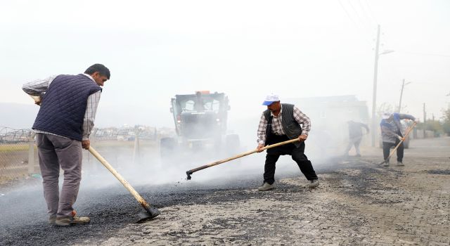 DULKADİROĞLU’NDAN OSMANBEY’DE ASFALT ÇALIŞMASI