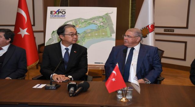 Güney Kore’nin Türkiye Büyükelçisinden Kahramanmaraş’a EXPO 2023 Ziyareti