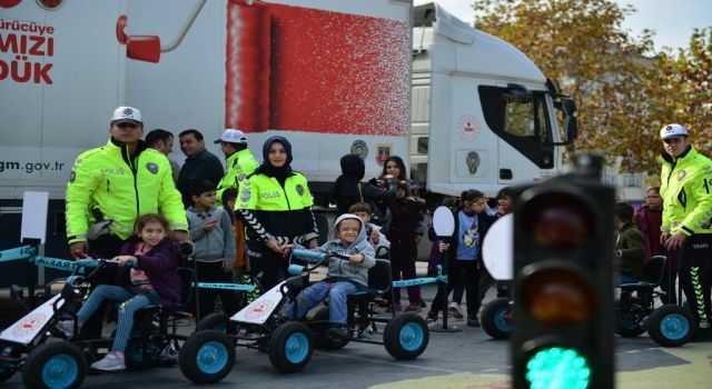 "Mobil Trafik Eğitim Tırı" Kahramanmaraş’ta