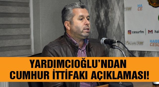 Prof. Dr. Mahmut Yardımcıoğlu’ndan Cumhur İttifakı Açıklaması!