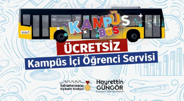 Kampüs Büs Hizmete Giriyor