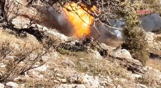 PKK’nın Bomba Deposu İmha Edildi 