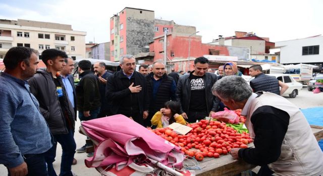 Başkan Güngör, Afşin ve Elbistan’da Vatandaşlarla Buluştu