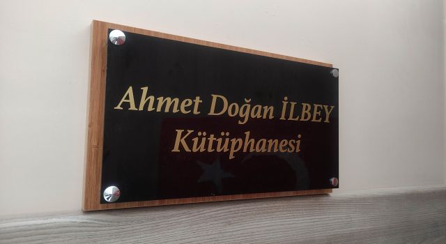 Ahmet Doğan İlbey’in Adı Kütüphane’de Yaşatılacak