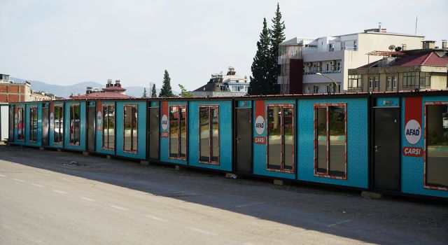 Şehir Merkezinde Teslim Edilen Geçici İş Yeri Sayısı 2 Bini Aştı