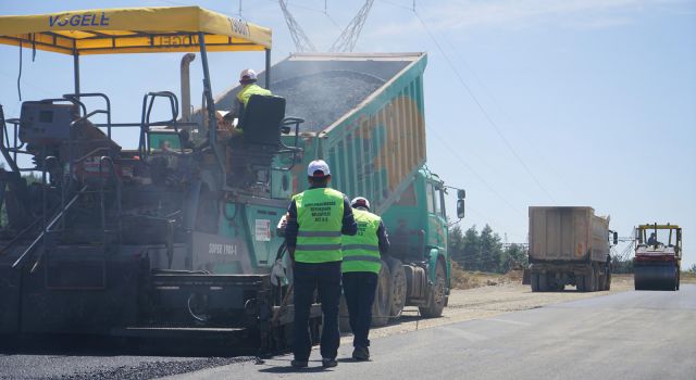 Şehir Mezarlığının Bağlantı Yolu Yapıldı