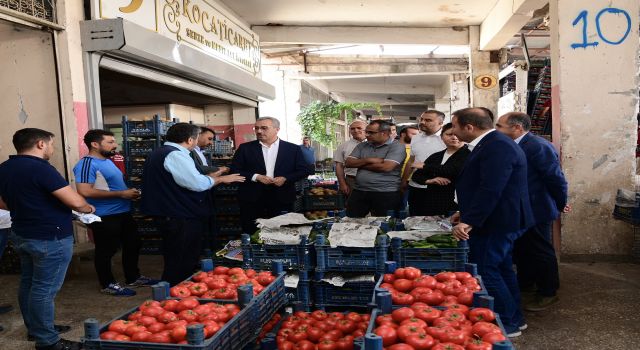 Başkan Güngör; “Sebze Meyve Halinde Faaliyetler Aksamadan Sürüyor”