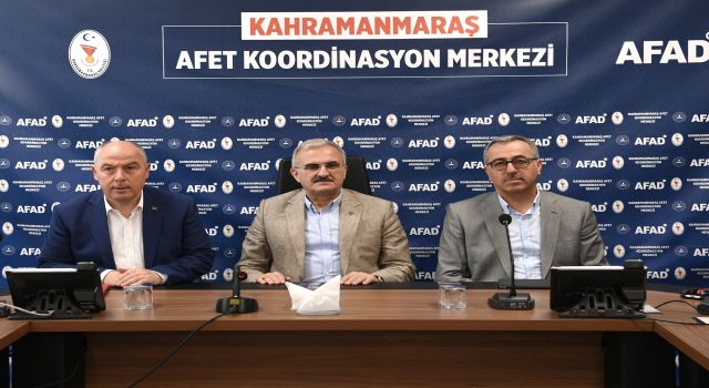 İçişleri Bakan Yardımcısı Karaloğlu, Kahramanmaraş’ta İncelemelerde Bulundu