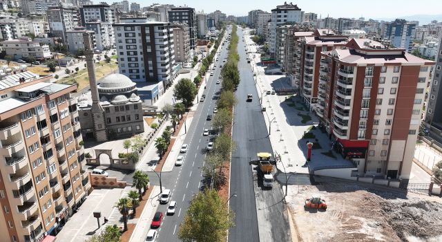 Binevler’de Caddeler Hızla Yenileniyor