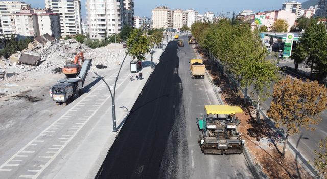 Büyükşehir, Alparslan Türkeş Bulvarı’nda 3. Etaba Başladı