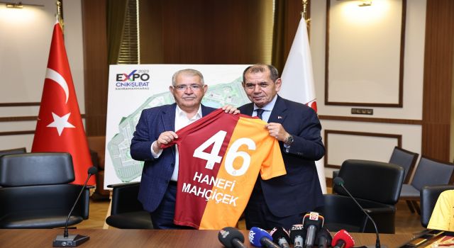 Galatasaray Spor Kulübü’nden Başkan Mahçiçek’e teşekkür ziyareti